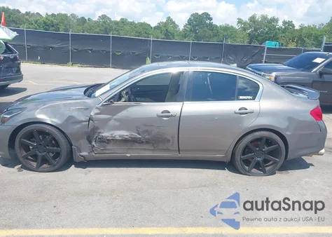 2010 Infiniti G37 Journey z USA, uszkodzony, nr VIN JN1CV6AP0AM408685